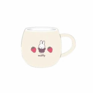 Dick Bruna Miffy Strawberry Mugh Mugs  |   Accessories Accessories Accessories