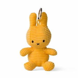 Miffy Bon Ton Corduroy Plush Keychain 4″  |   Accessories Accessories Accessories