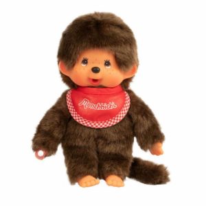 Monchhichi Classic Plush Toy – Red Boy  |   Plushies Plushies Plushies