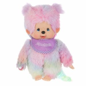 Monchhichi Classic Plush Toy- Tie-Dye Girl  |   Plushies Plushies Plushies