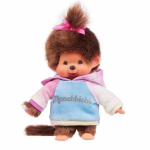 Monchhichi Classic Plush Toy – Tie-Dye Hoodie Girl  |   Plushies Plushies Plushies