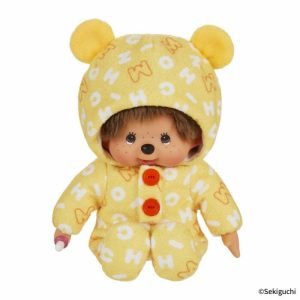 Monchhichi-Kun Printed Romper Yellow – S  |   Plushies Plushies Plushies