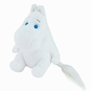 Moomin White Plush – Small  |   Plushies Plushies Plushies