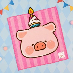 【BOGO】ToyZero+ Lulu The Pig CelebrationBirthday Cake Handkerchief  |   Accessories Accessories Accessories