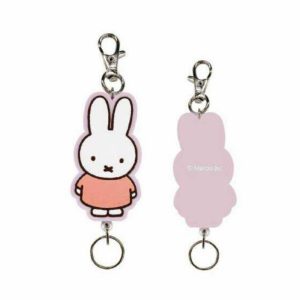 Rubber Reel Keychain – Miffy  |   Accessories Accessories Accessories